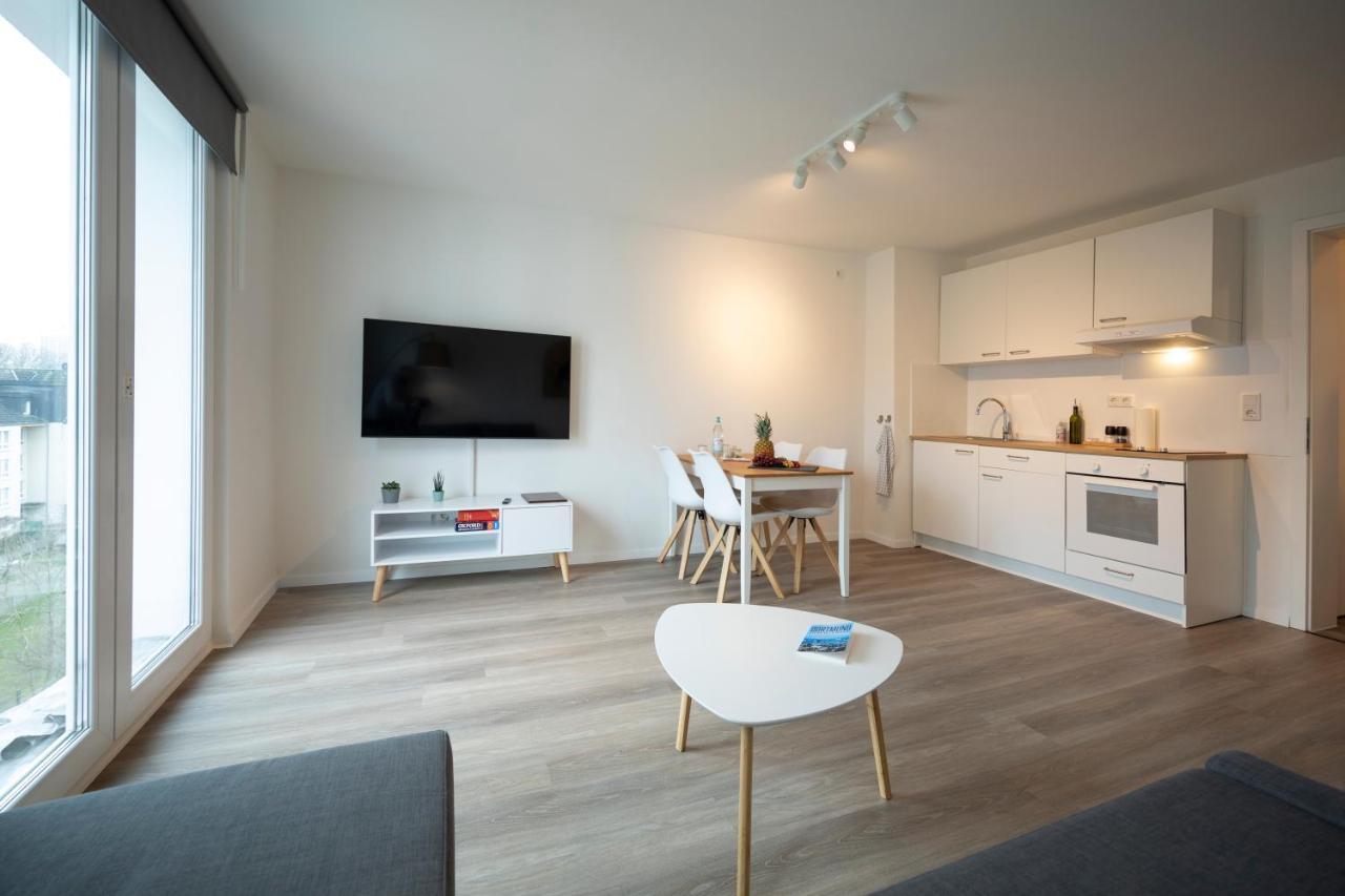 Jaybnb - Apartment Direkt Am Hafen - Mit Uhd Tv Und Netflix Dortmund Dış mekan fotoğraf